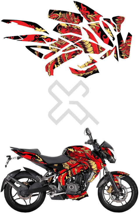Pulsar NS 200 Dragon Edition Full Body Sticker